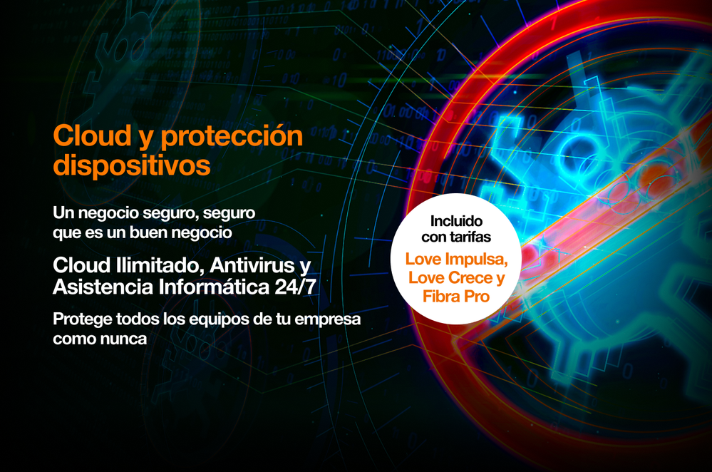 Nuevo nombre. Nuevos alcances. Fuente: Orange (https://www.orange.es/empresas/servicios/cloud-proteccion?d=)