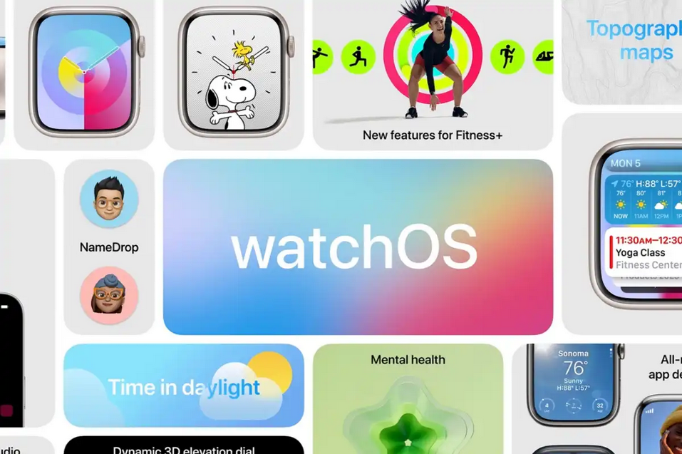 Llegarán sorpresas… Fuente: Macworld (https://www.macworld.com/article/1792869/watchos-10-release-date-new-features.html)