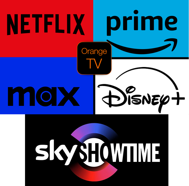 GUIA Netflix Prime Video Max Disney y SkyShowtime con Orange Comunidad Orange