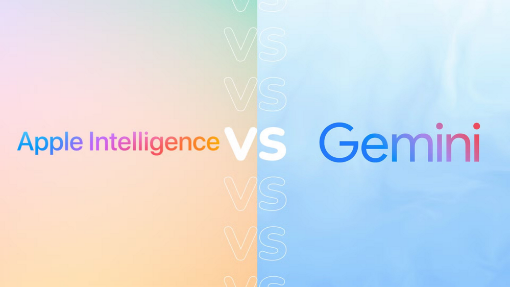 Hay una fuerte competencia. Fuente: Trusted Reviews (https://www.trustedreviews.com/versus/apple-intelligence-vs-google-gemini-how-do-the-ai-models-compare-4534094)