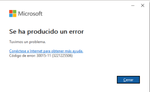 ¿Te ha pasado? Fuente: Microsoft (https://answers.microsoft.com/es-es/msoffice/forum/all/error-al-instalar-office-365/551baeca-7392-418d-88da-098a3708d663)